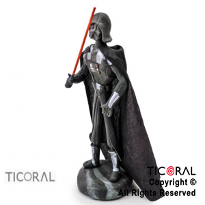 ADORNO DARTH VADER CAPA NEGRA A. PORCELANA FRIA x 1